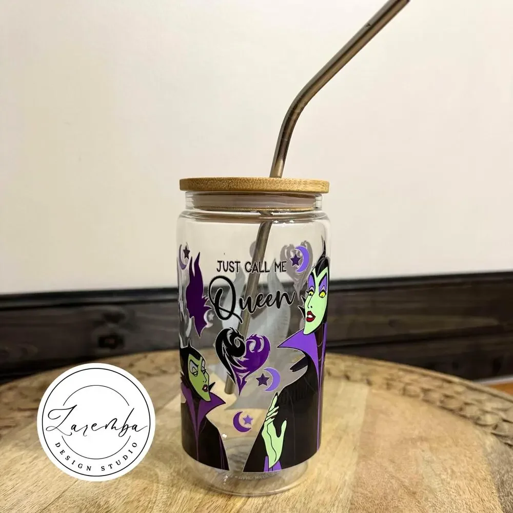 Mistress of Evil Libbey Cup, Maleficent Inspired Beer Glass, Villain, Fairest